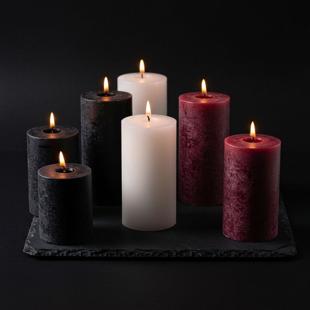Ritual Altar Candle Set