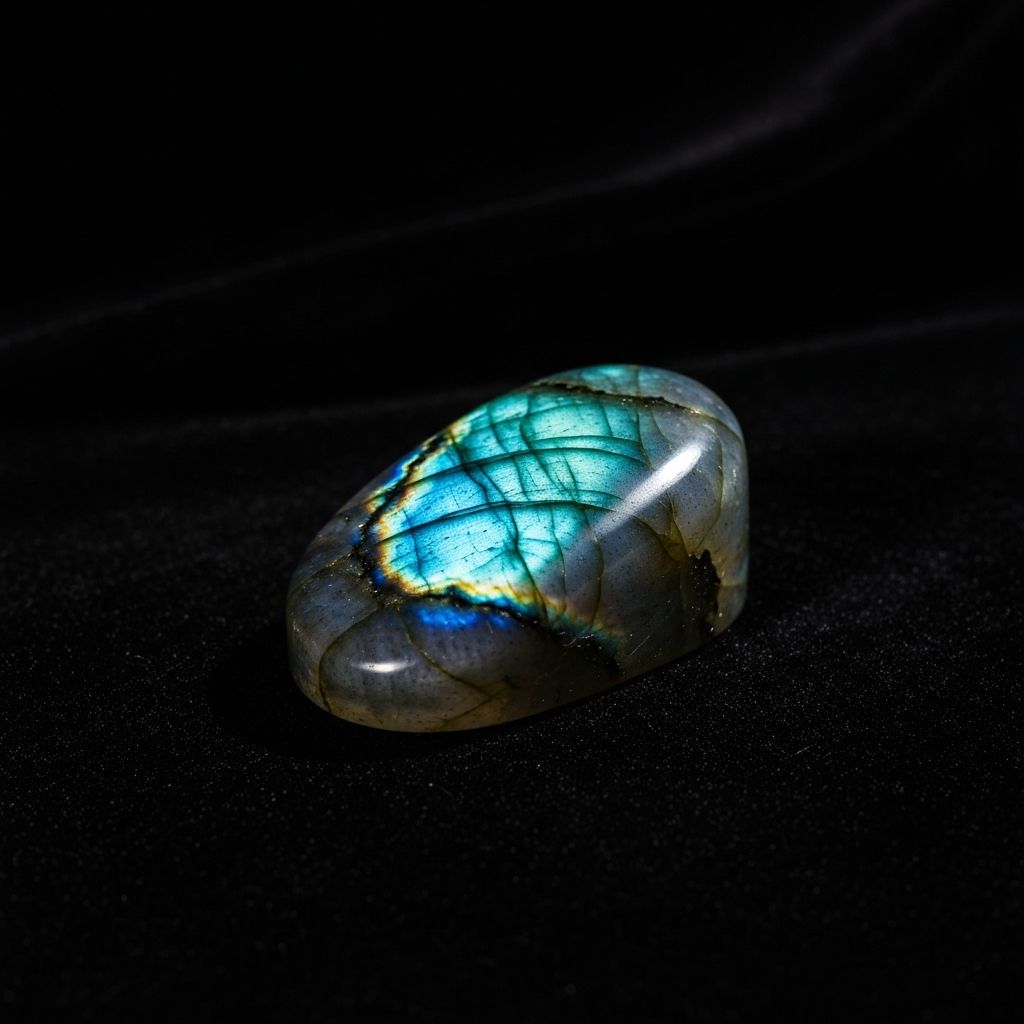 Labradorite Palm Stone